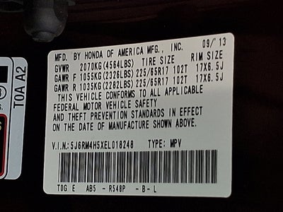 2014 Honda CR-V EX