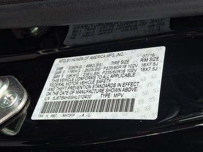2017 Acura RDX Technology Package