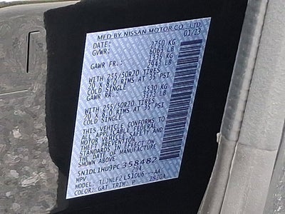 2023 INFINITI QX60 AUTOGRAPH