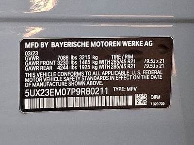 2023 BMW X7 xDrive40i