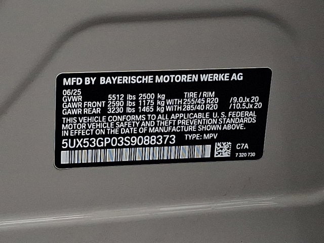 2025 BMW X3 30 xDrive