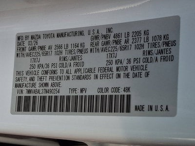2026 Mazda Mazda CX-50 2.5 S Select AWD