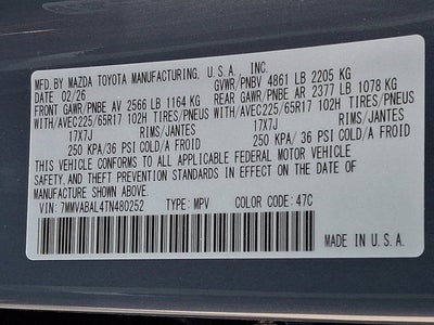 2026 Mazda Mazda CX-50 2.5 S Select AWD