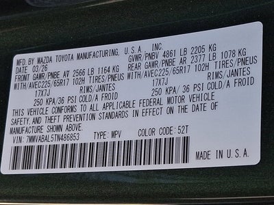 2026 Mazda Mazda CX-50 2.5 S Select AWD