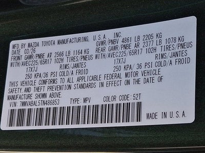2026 Mazda Mazda CX-50 2.5 S Select AWD