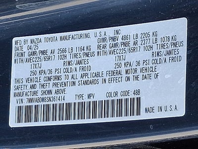 2025 Mazda Mazda CX-50 2.5 S Premium Package