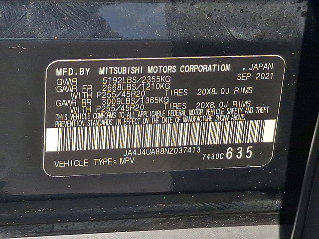 2022 Mitsubishi Outlander SE