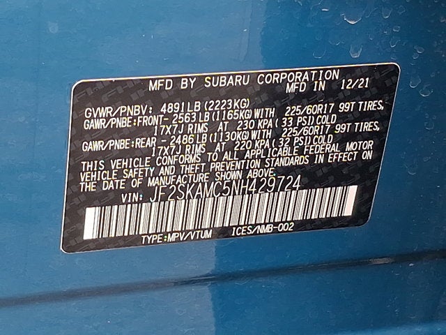 2022 Subaru Forester Wilderness