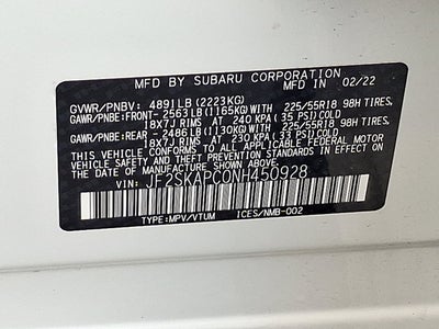 2022 Subaru Forester Limited