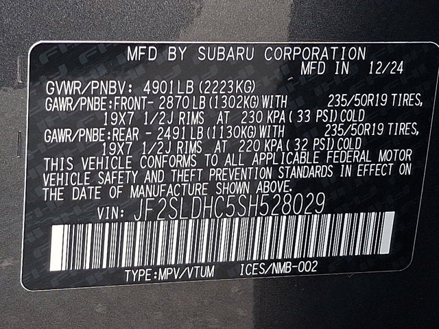 2025 Subaru Forester Sport