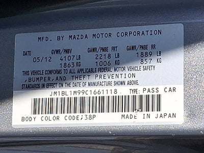 2012 Mazda Mazda3 s Grand Touring