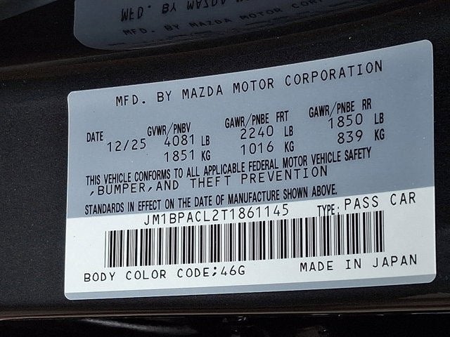 2026 Mazda Mazda3 Sedan 2.5 S Preferred