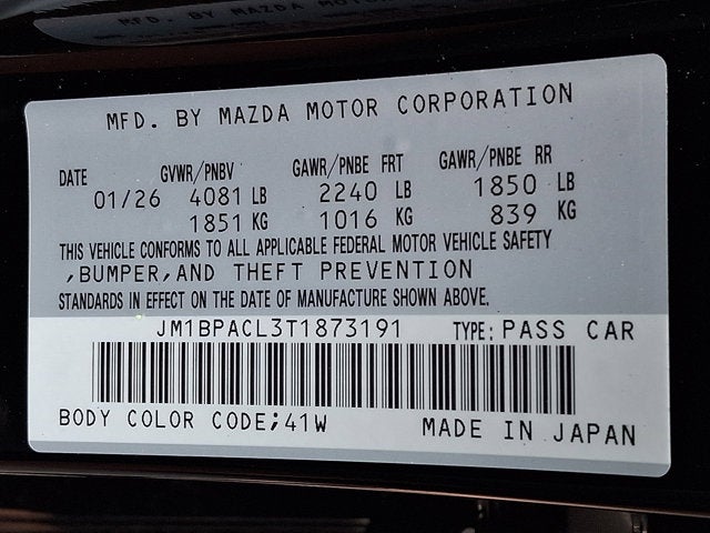 2026 Mazda Mazda3 Sedan 2.5 S Preferred