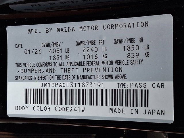 2026 Mazda Mazda3 Sedan 2.5 S Preferred