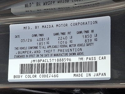 2026 Mazda Mazda3 Sedan 2.5 S Preferred