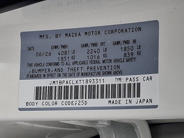 2026 Mazda Mazda3 Sedan 2.5 S Preferred