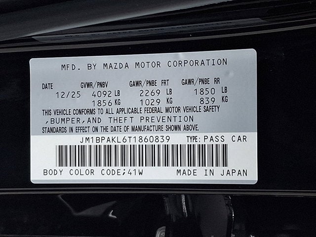 2026 Mazda Mazda3 Hatchback 2.5 S Select Sport