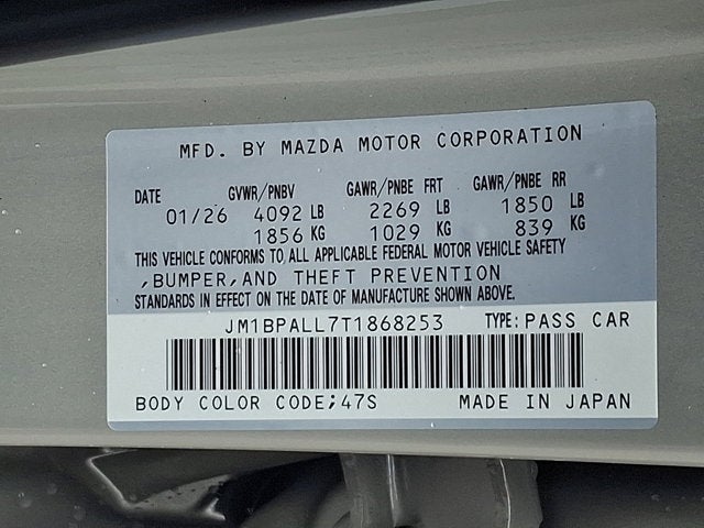 2026 Mazda Mazda3 Hatchback 2.5 S Preferred