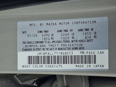 2026 Mazda Mazda3 Hatchback 2.5 S Preferred