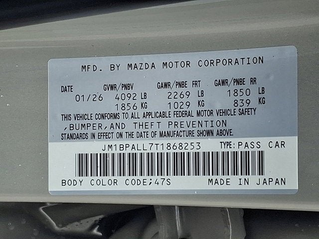 2026 Mazda Mazda3 Hatchback 2.5 S Preferred