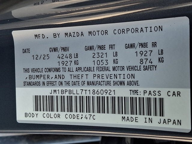 2026 Mazda Mazda3 Hatchback 2.5 S Carbon Edition AWD