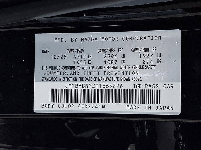 2026 Mazda Mazda3 Hatchback 2.5 Turbo Premium Plus AWD