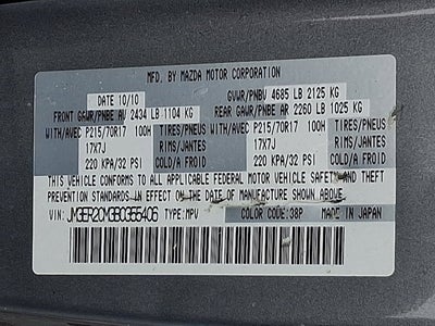 2011 Mazda Mazda CX-7 i Touring