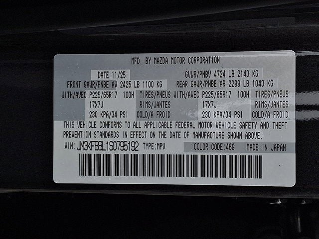 2025 Mazda Mazda CX-5 2.5 S Select AWD