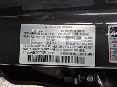 2025 Mazda Mazda CX-5 2.5 S Select AWD