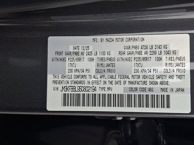 2025 Mazda Mazda CX-5 2.5 S Select AWD