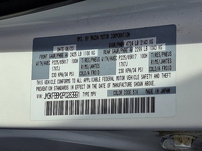 2023 Mazda Mazda CX-5 2.5 S Select Package