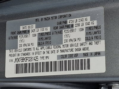 2023 Mazda Mazda CX-5 2.5 S Select Package