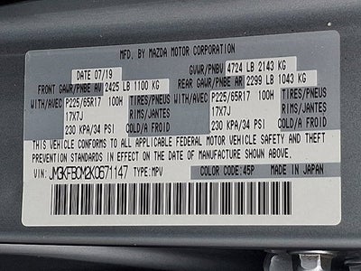 2019 Mazda Mazda CX-5 Touring