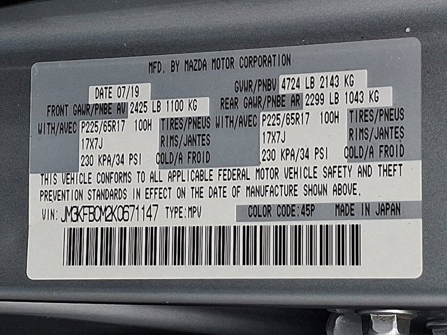 2019 Mazda Mazda CX-5 Touring