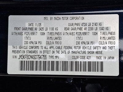 2025 Mazda Mazda CX-5 2.5 S Preferred AWD