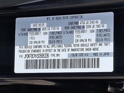 2025 Mazda Mazda CX-5 2.5 S Preferred Package