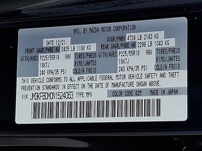 2022 Mazda Mazda CX-5 2.5 S Premium Package