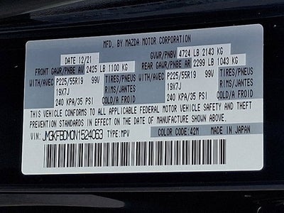 2022 Mazda Mazda CX-5 2.5 S Premium Package