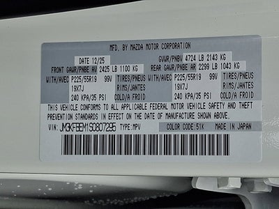 2025 Mazda Mazda CX-5 2.5 S Premium Plus AWD