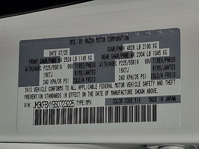 2025 Mazda Mazda CX-5 2.5 Turbo Signature AWD