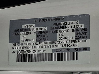 2025 Mazda Mazda CX-5 2.5 Turbo Signature AWD