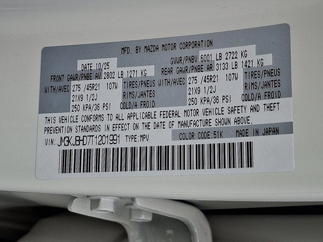 2026 Mazda Mazda CX-70 3.3 Turbo Preferred AWD