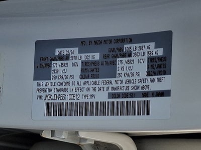 2025 Mazda Mazda CX-70 PHEV Premium Package