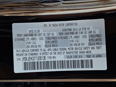 2026 Mazda Mazda CX-70 3.3 Turbo S Premium Plus AWD