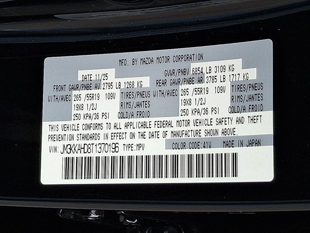 2026 Mazda Mazda CX-90 3.3 Turbo Select AWD