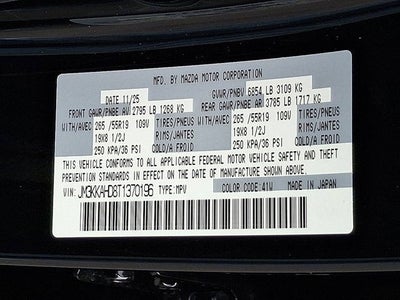 2026 Mazda Mazda CX-90 3.3 Turbo Select AWD