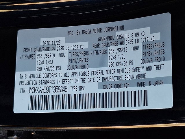 2026 Mazda Mazda CX-90 3.3 Turbo Select AWD