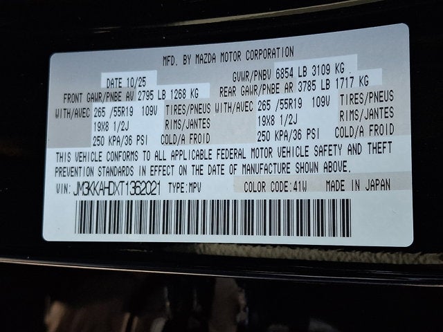 2026 Mazda Mazda CX-90 3.3 Turbo Select AWD