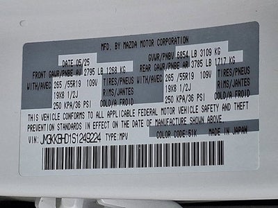 2025 Mazda Mazda CX-90 Preferred Package