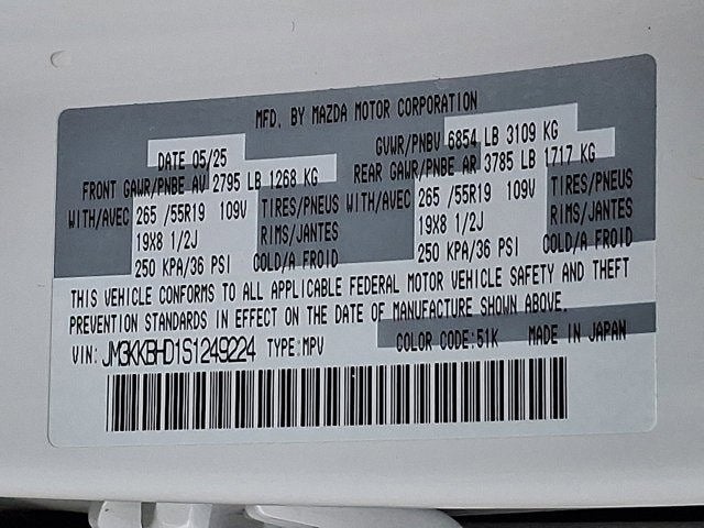 2025 Mazda Mazda CX-90 Preferred Package